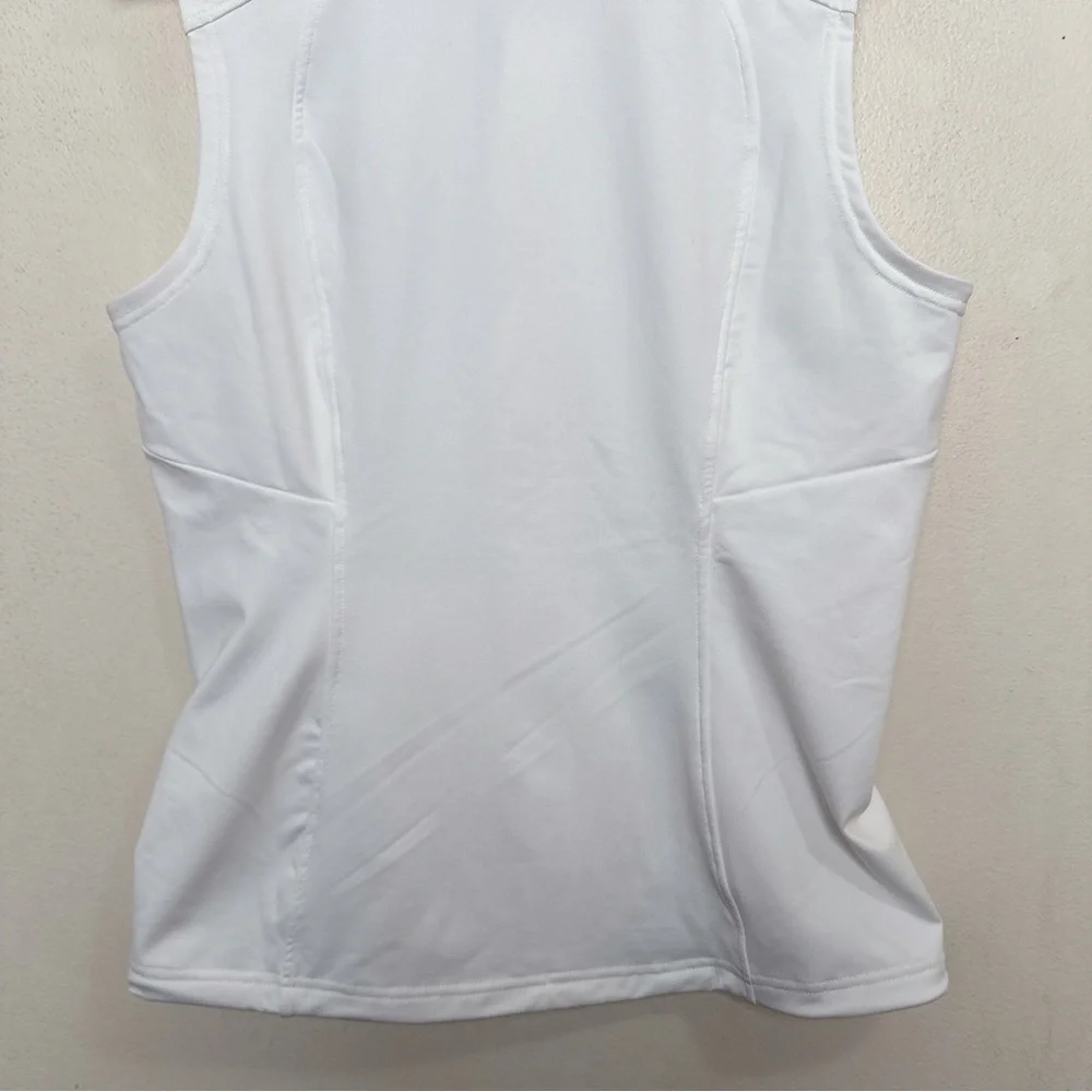 LEVELWEAR Womens Small Layer Resort White Golf Vest - Picture 11 of 12